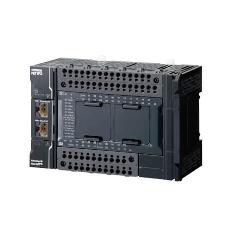 Omron NX1P2-1140DT NX1P21140DT OMRON NX1P Machine Controller, 24/16 I/O Transistor (NPN), 4-axis synchro..