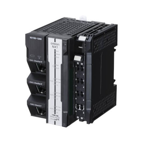 OMRON NX102-1200 NX102-1200 NX010140D NX1021200 OMRON NX102 Machine controller, modular, 5 MB of program and 33.5 MB of data ..