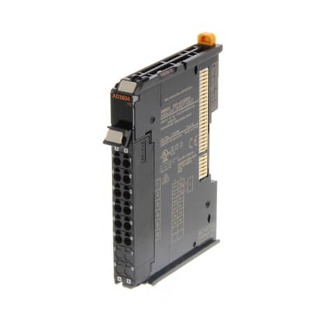 OMRON NX-AD3604 NX-AD3604 NX020028C NXAD3604 OMRON Unit NX 4 Inputs of an analogue +/-10V Differential 1/8000 250µs