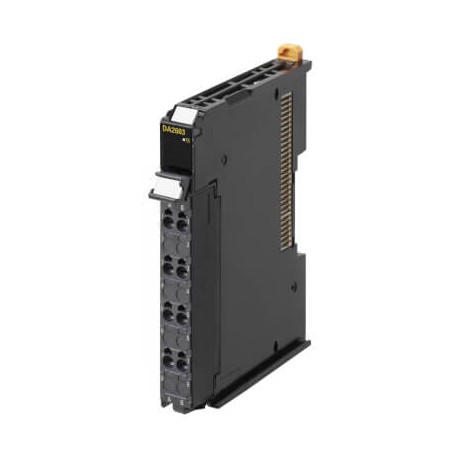 Omron NX-DA2603 NXDA2603,1 OMRON 2 Analog Outputs, -10 to 10 V, resolution 1:8000, 250 µs/ch, screwless ..