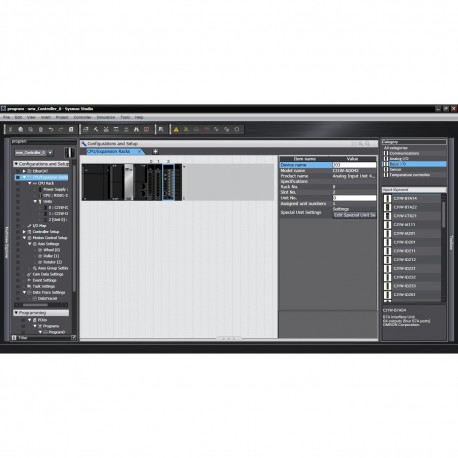 OMRON SYSMAC-FE001L SYSMAC-FE001L NXSS4001M SYSMACFE001L OMRON Sysmac Studio Safety Edition is a license including necessary set..