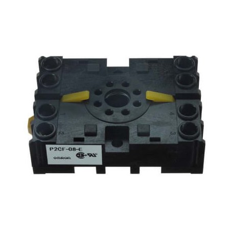 OMRON P2CF-08-E P2CF-08-E P2CF2109G P2CF08E 2 OMRON Base DIN rail, front rectangular 8-pin