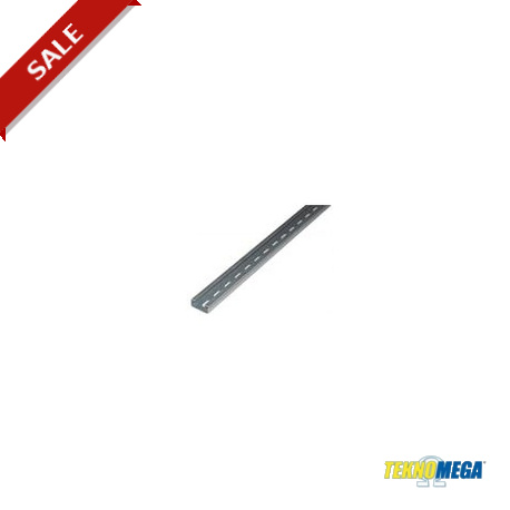 TEKNOMEGA PRF-B6-SF PRF-B6-SF PRF1135 TEKNOMEGA ΩSTRUT 41X21X2,5 PREGALVANIZED PROFILE L.6 MT SLOTTED