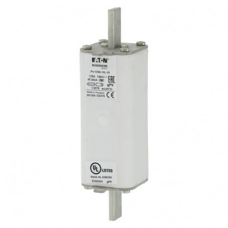 Eaton-moeller FUSE 125A 1500V 1XL PV EATON ELECTRIC FUSE 125A 1500V 1XL PV