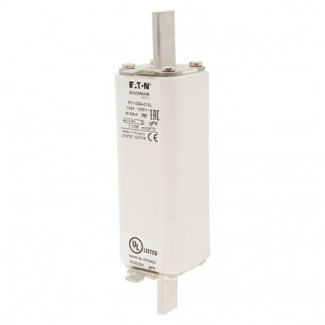 Eaton-moeller FUSE 100A 1000V 1*XL PV PV-100A-01XL EATON ELECTRIC Fuse-link, high speed, 100 A, DC 1500 V, 01XL, 43 x 193 ..