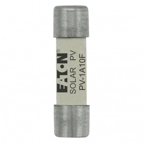 Eaton-moeller PV-1A10F EATON ELECTRIC Fuse-link, high speed, 1 A, DC 1000 V, IEC 60269-6 type A, 10 x 38 mm, gPV, UL PV, U..