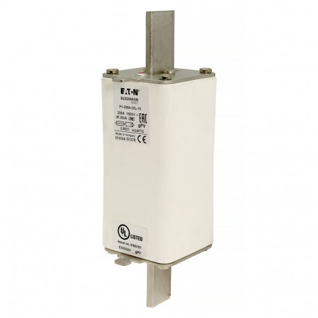 Eaton-moeller FUSE 200A 1500V 2XL PV PV-200A-2XL-15 EATON ELECTRIC Fuse-link, high speed, 250 A, DC 1500 V, 2XL, 60 x 192 ..