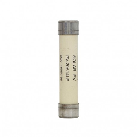 Eaton-moeller 20AMP 1500V DC SOLAR FERRULE PV-20A14LF EATON ELECTRIC cartridge fuse, ultrafast, 20 A, DC 1500 V, 14 x 65 m..