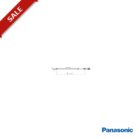 Panasonic QUAE0002129 MFECA0030WJD PANASONIC Encoder cable (20/23-bit incremental) for MINAS A5: MSME 50W-750W, MINAS ..