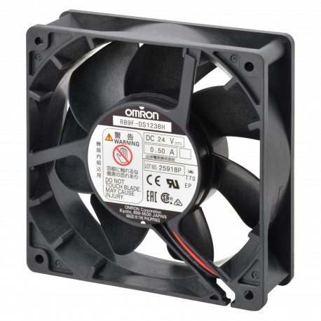 Omron R89F-DS1238H R89FDS1238H OMRON DC Axial fan, plastic blade, frame 120x38, high speed