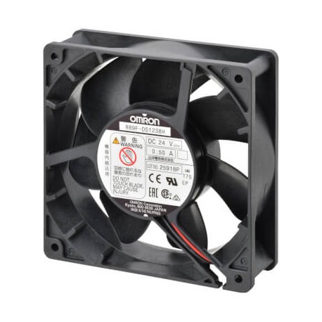 Omron R89F-DS1238L R89FDS1238L OMRON DC Axial fan, plastic blade, frame 120x38, low speed