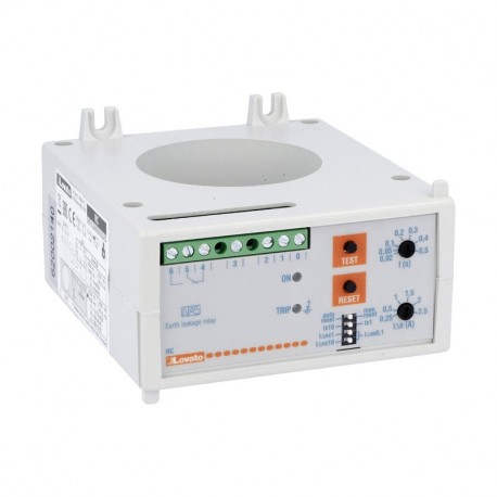 Lovato-electric 31RC6048 LOVATO EARTH LEAKAGE RELAY WITH 1 OPERATION THRESHOLD, COMPACT PANEL MOUNT. CT INCORPORATED,..