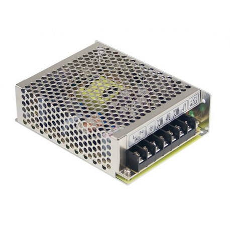 Meanwell RD-50A AC-DC Dual output enclosed power supply, Output 5VDC / 6A +12VDC / 3A, free air convection