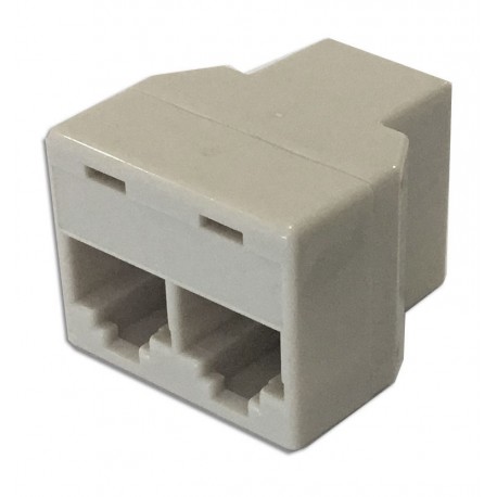 ADELSYSTEM RJ45COUPLER RJ45COUPLER ADELSYSTEM RJ45 Three way "Daisy Chain" Connect DC-UPS Size3 (Aux2) to RS485