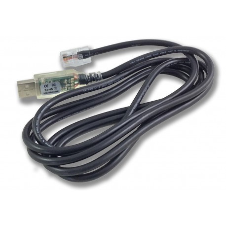 ADELSYSTEM RJUSB280 RJUSB280 ADELSYSTEM Cable RJ45/USB (Aux2, Aux3) Length 1m. DC-UPS Size 4