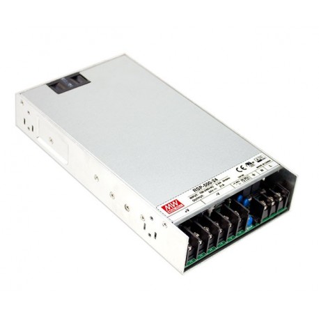 MEANWELL RSP-500-12 RSP-500-12 MEANWELL AC-DC Single Output Enclosed power supply, Output 12VDC Single Output / 41.7A, PFC, forc..