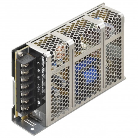 Omron S8FS-C07505 S8FSC07505 OMRON F. power, metal housing, 75W, 5VDC, 14A, front Connection, LITE
