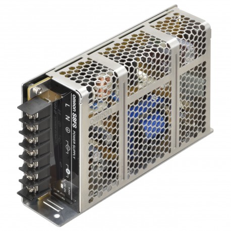 Omron S8FS-C07505J S8FSC07505J OMRON F. power, metal housing, 75W, 5VDC, 14A, lateral Connection, LITE