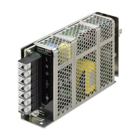 Omron S8FS-G15048CD S8FSG15048CD OMRON Power Supply, 150 W, 100 to 240 VAC input, 48 VDC, 3.3 A output, ..
