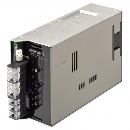 Omron S8FS-G60012C S8FSG60012C OMRON Power Supply, 600 W, 100 to 240 VAC input, 12 VDC, 50 A output, dir..