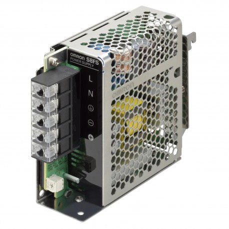 Omron S8FS-G05024CD-400 S8FSG05024CD400 OMRON Power supply, 50 W, 100 to 240 VAC input, 24 VDC, 2.2 A ou..