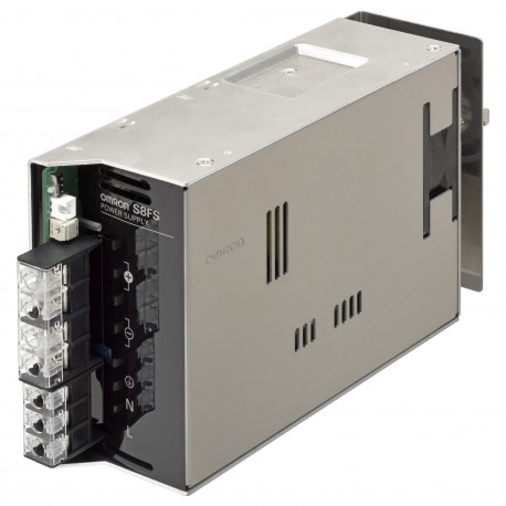 Omron S8FS-G60024CD-400 S8FSG60024CD400 OMRON Power Supply, 600 W, 100 to 240 VAC input, 24 VDC, 27 A ou..