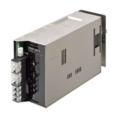 Omron S8FS-G60024CD-500 S8FSG60024CD500 OMRON Power Supply, 600 W, 100 to 240 VAC input, 24 VDC, 27 A ou..