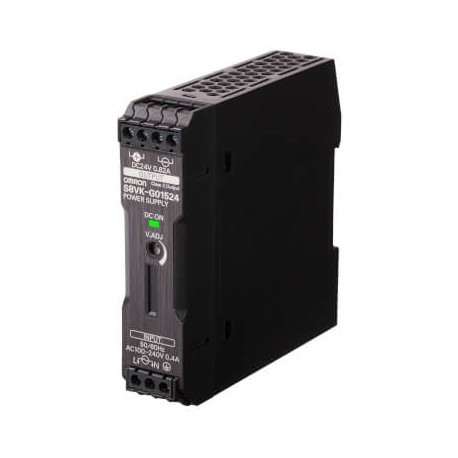 Omron S8VK-G01524-400 S8VKG01524400 OMRON Power supply, 15W/24V/0.65 DIN rail uses tropicalized