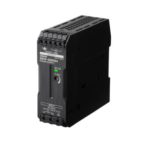 Omron S8VK-G03024-400 S8VKG03024400 OMRON Power source 30W/24V/1.3 A DIN rail, and uses tropicalized
