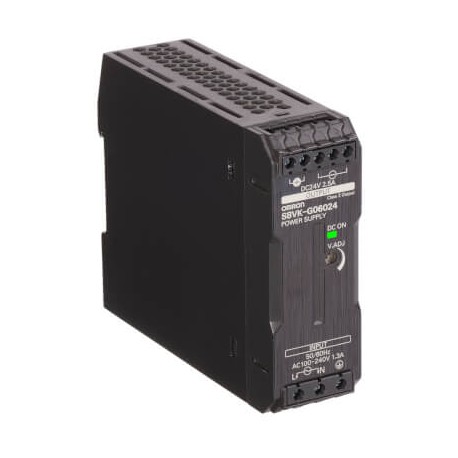 Omron S8VK-G06024-400 S8VKG06024400 OMRON Power supply 60W/24V/2.5 A DIN-rail uses tropicalized