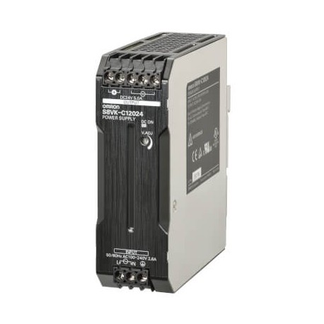 Omron S8VK-C12024 S8VKC12024 OMRON Power supply 120W/24V/5A DIN-rail LITE