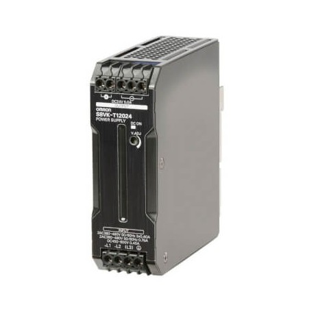 Omron S8VK-T12024 S8VKT12024 OMRON F. three-phase power supply 120W / 5A / 24V DIN-rail