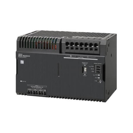 Omron S8VK-WA20224-SPI S8VKWA20224SPI OMRON Single-phase power supply, 2000 W, 24 VDC, 85 A, DIN rail mo..