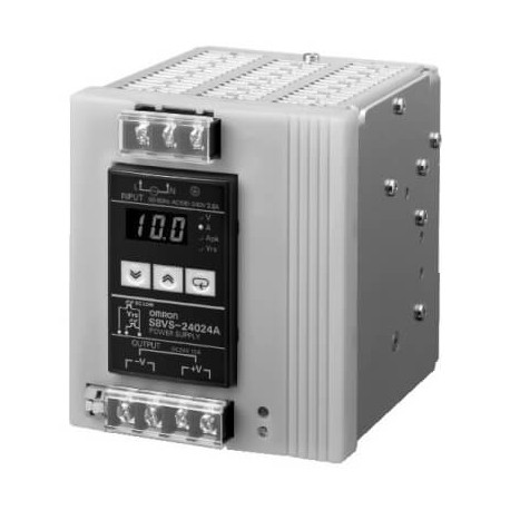 Omron S8VS-24024A S8VS24024A,1 OMRON 240W / 24V / 10A DIN Display Period mant. Alarm NPN