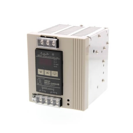 Omron S8VS-24024AP S8VS24024AP,1 OMRON 240W / 24V / 10A DIN Display Period mant. Alarm PNP