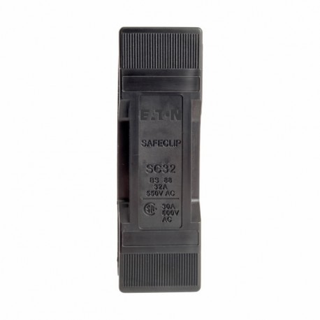 Eaton-moeller SC32H/D SC32H-D EATON ELECTRIC Fuse-holder, LV, 32 A, AC 550 V, BS88/F1, 1P, BS, front connected, black