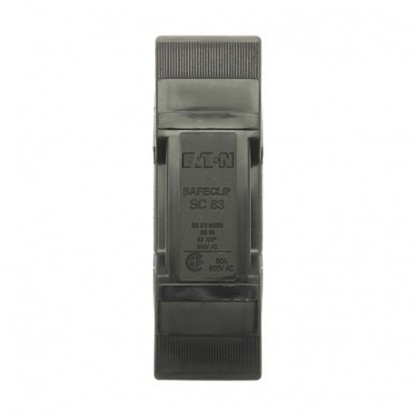 Eaton-moeller SC63H/D SC63H-D EATON ELECTRIC Fuse-holder, LV, 63 A, AC 550 V, BS88/F2, 1P, BS, front connected, black