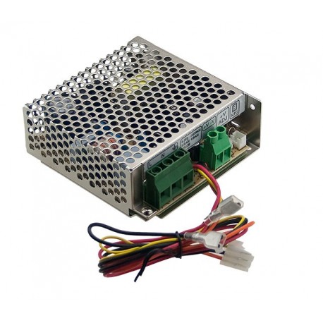MEANWELL SCP-35-24 SCP-35-24 MEANWELL AC-DC Enclosed power supply, Output 27.6VDC / 1.4A, battery charger output, battery tempe..