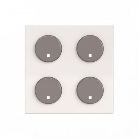 Niessen 2CLA222640N1102 Tapa interruptor free@home 2/4 canal BL