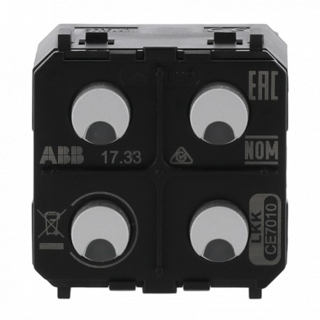 Niessen 2CKA006200A0107 Sensor 2 canales, WL