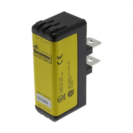 Eaton-moeller TIME DELAY CUBEFUSE 80A NON-IND CUBEFUSE, TCF 80A NON-IND TCF80RN EATON ELECTRIC Fuse-link, low voltage, 6 A, AC 600 V, DC 300 V, 20 x 26 x ..