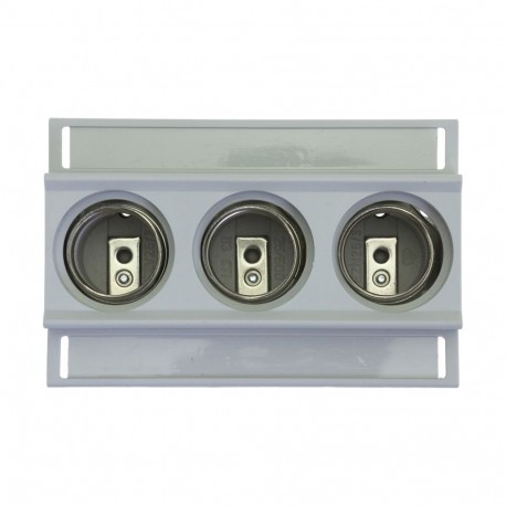 Eaton-moeller 3 POLE BASE FOR DIII/E33 TFD33-EZN EATON ELECTRIC Fuse-base, LV, 63 A, AC 500 V, D3, 3P, IEC, rail mount, su..