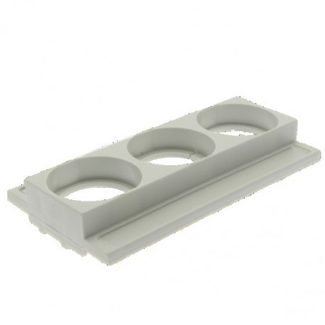 Eaton-moeller 3 P FUSE BA COV DIII/E337 EATON ELECTRIC Fuse-base cover, LV, 63 A, AC 500 V, D3, 3P, IEC