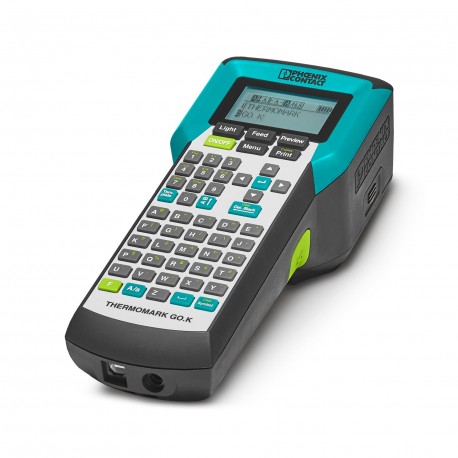 Phoenix contact THERMOMARK GO.K 1184146 PHOENIX CONTACT Portable thermal transfer printer for marking materials in cassette ..