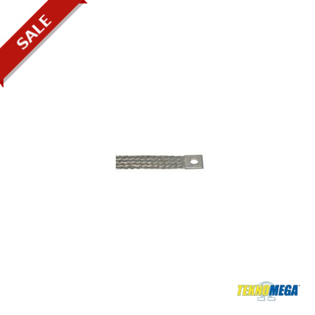 Teknomega TMS 16-250-8 FLAT EARTHING BRAID 16 MM² L.250 MM