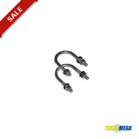 Teknomega UBT-3"-8 U-BOLT PIPE HANGER 3" M8