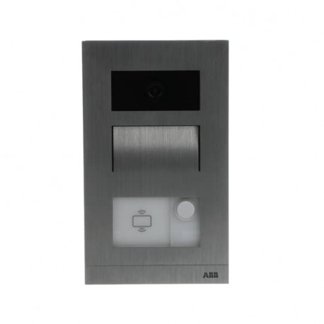 NIESSEN 2TMA210010A0032 2TMA210010A0032 W2521.2 NIESSEN Placa vídeo mini, 1 puls, ID, superficie