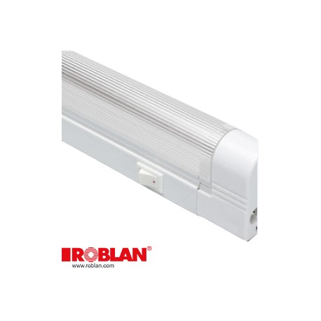 ROBLAN WL025086500 WL025086500 ROBLAN Batten Light Electronics 8W T5 6500K Linkable W/Int