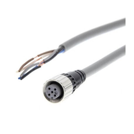 Omron XS2F-D521-LG0-A XS2FD521LG0A OMRON Sensor cable, M12 straight female connector, 5-pole, A-coded, s..