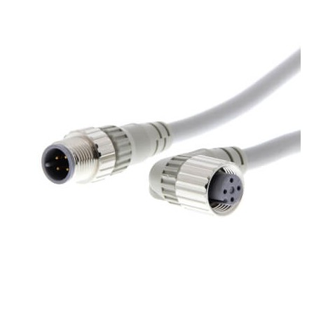 OMRON XS2W-D424-G81-F XS2W-D424-G81-F XS2W0397D XS2WD424G81F OMRON Sensors cable (4-wire), connector both ends (angled M12 socket,..